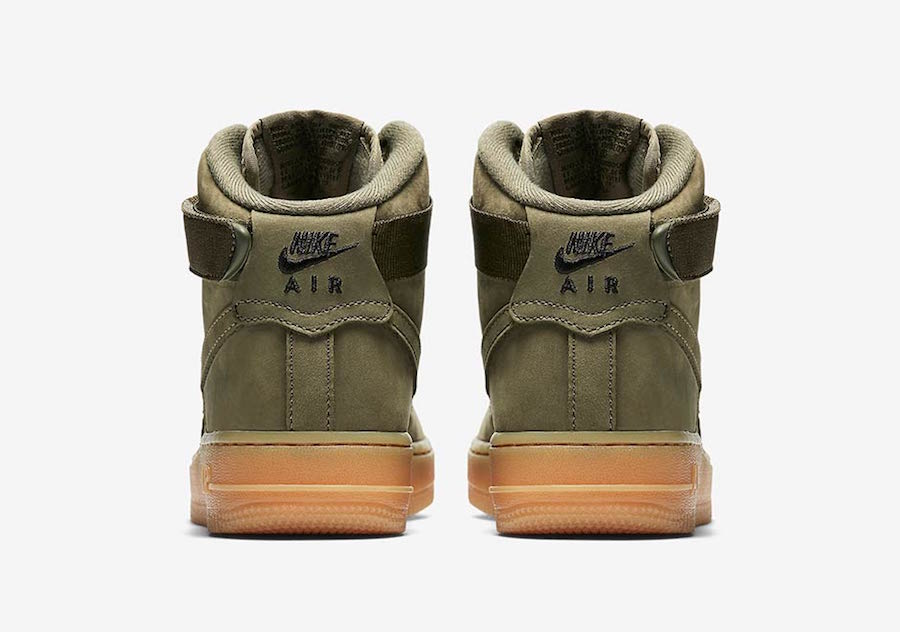 Nike Air Force 1 High Medium Olive Gum