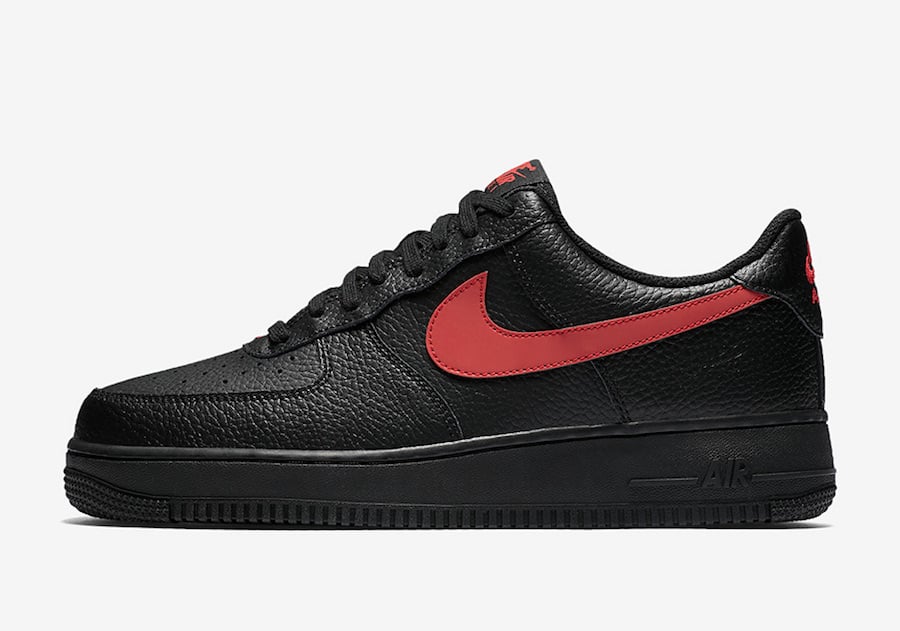 Nike Air Force 1 Low Black Gym Red