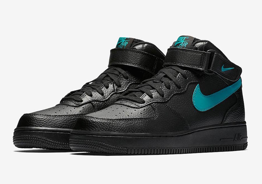 nike air force 1 mid charcoal