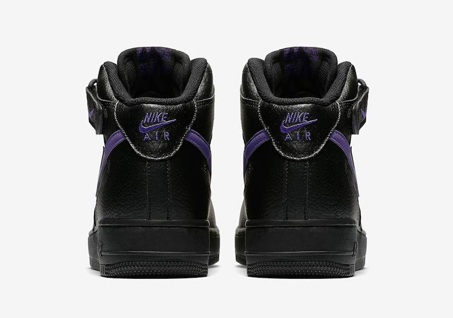 Nike Air Force 1 Mid Black Purple 315123-044