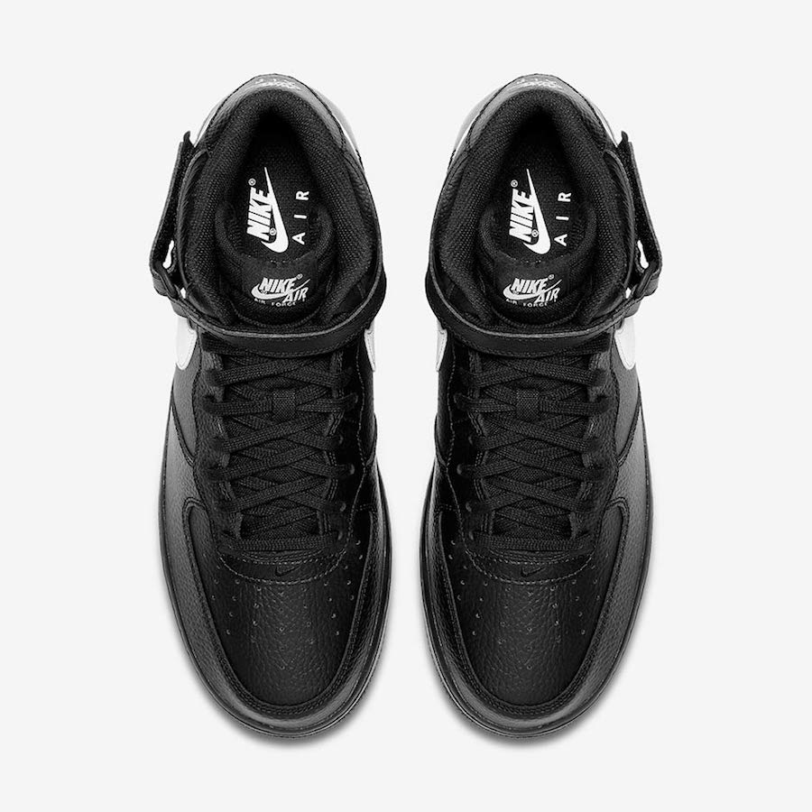 Nike Air Force 1 Mid Black Leather Pack | SneakerFiles