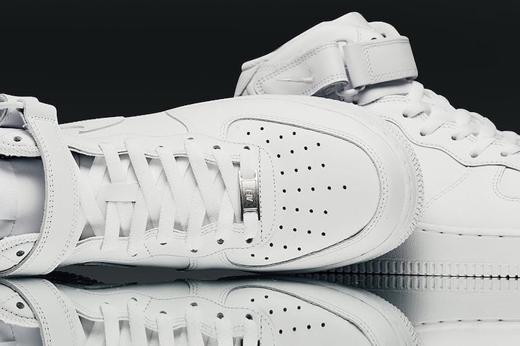 Nike Air Force 1 Mid Triple White