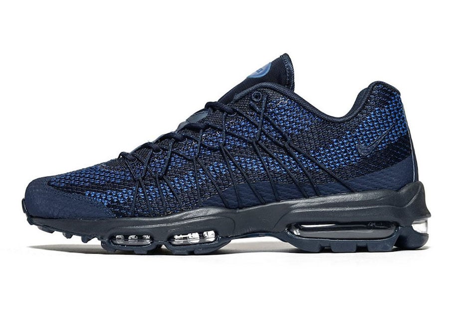 Nike Air Max 95 Ultra Jacquard Features Royal Blue and Navy