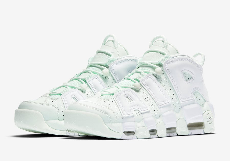 Nike Air More Uptempo Barely Green Womens 917593-300