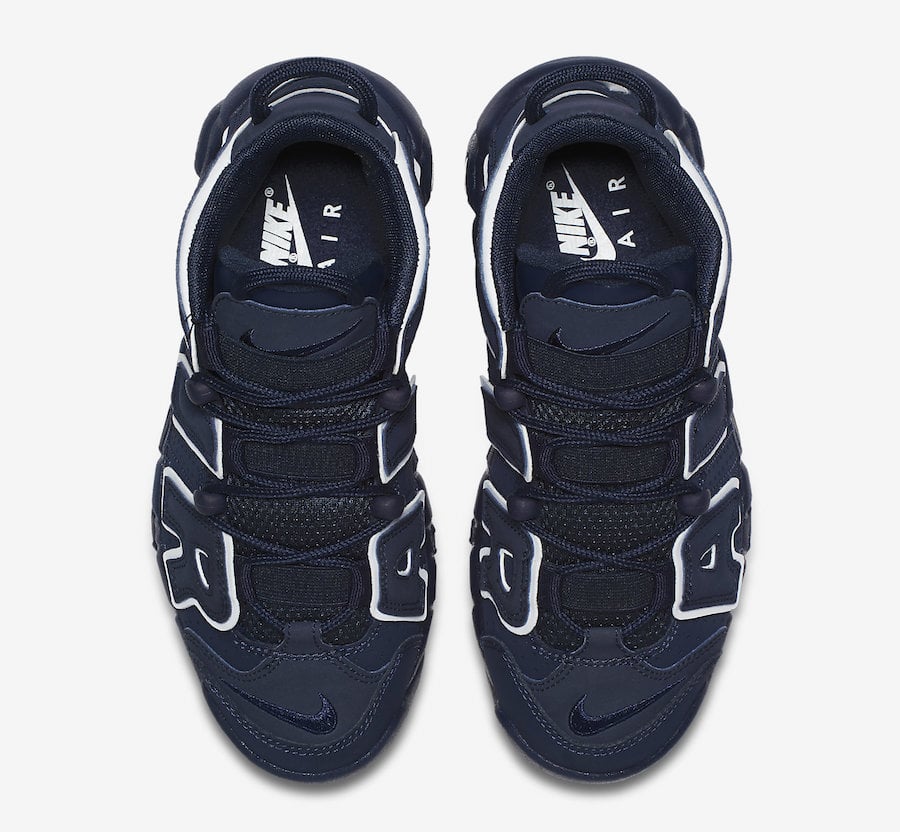 Nike Air More Uptempo Navy White Release Date