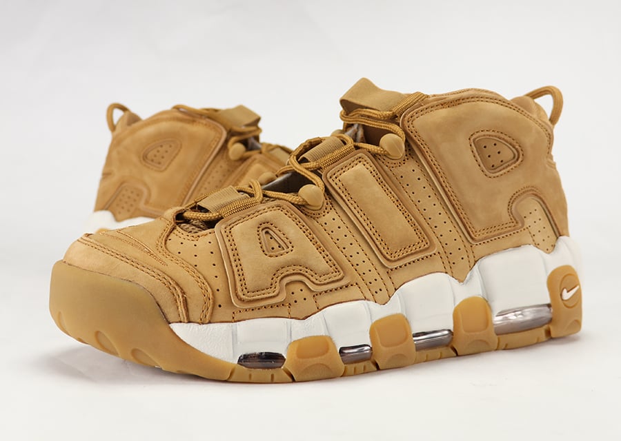 Nike Air More Uptempo Wheat Flax 