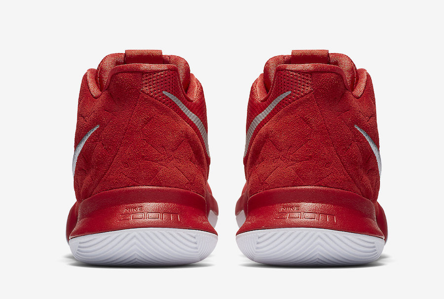 Nike Kyrie 3 University Red Suede Release Date