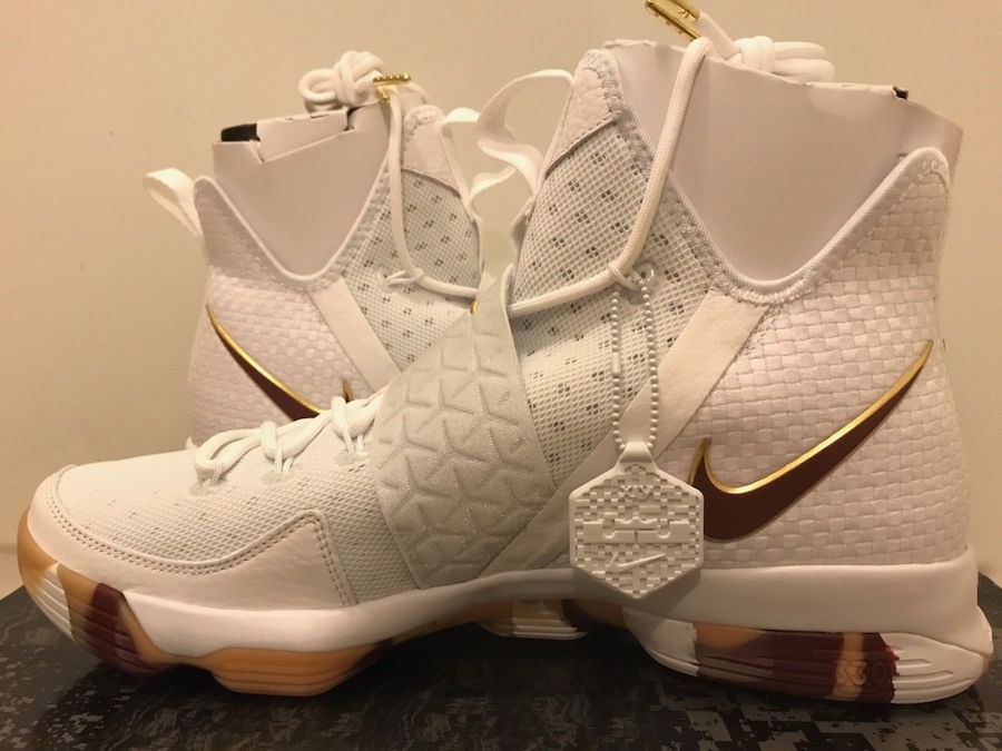 Nike LeBron 14 White Wine