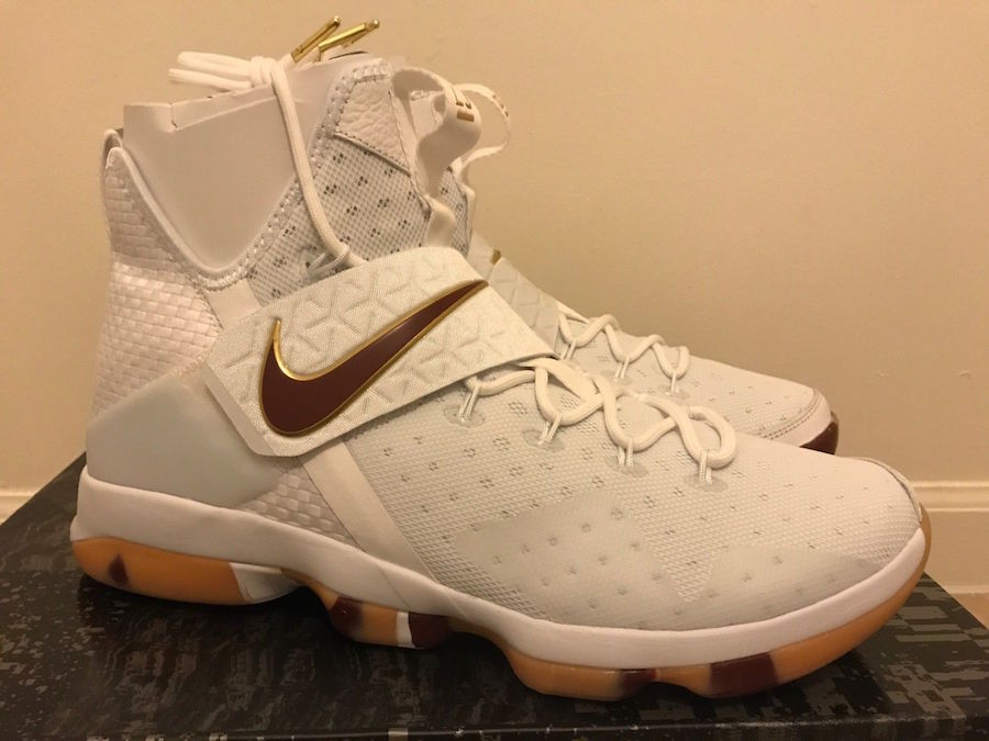 Nike LeBron 14 White Wine