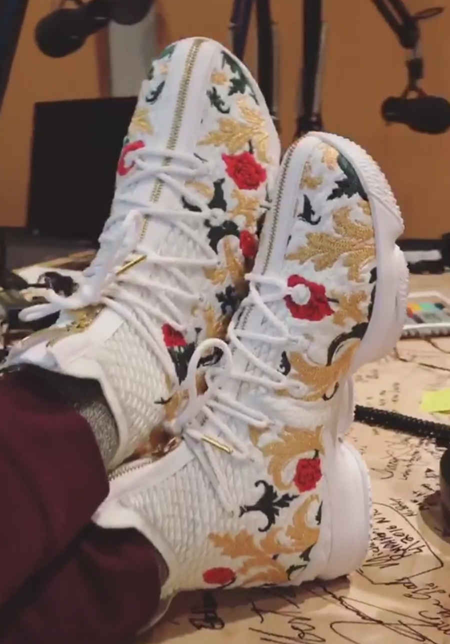 Nike LeBron 15 Floral Embroidery