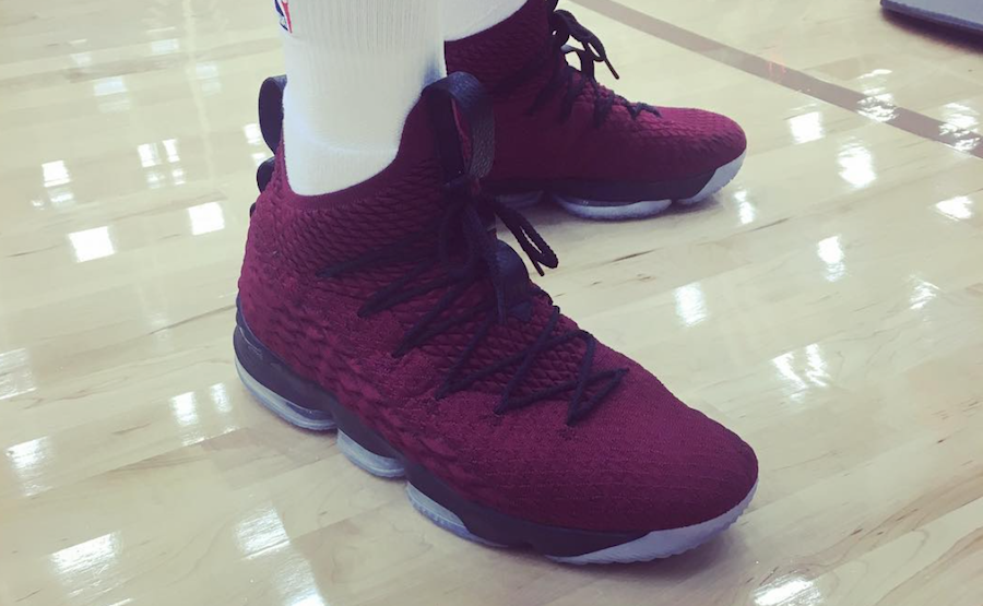 Nike LeBron 15 Wine Burgundy