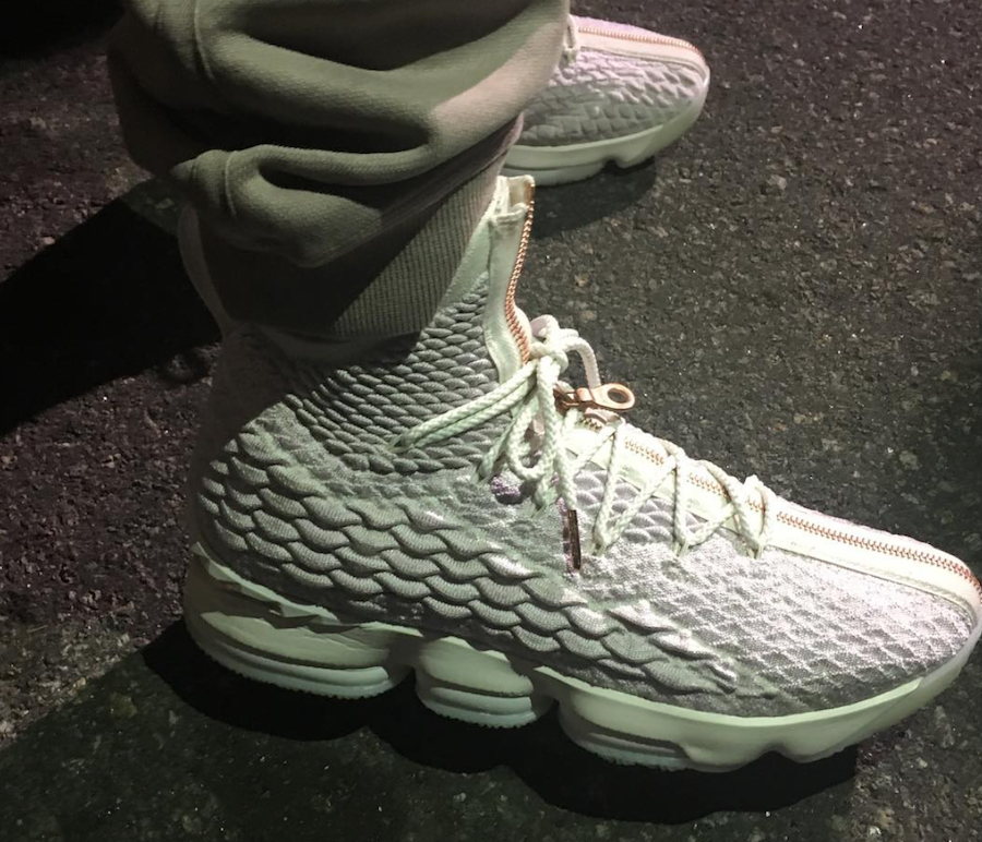 Nike LeBron 15 with Zippers Spotted During KITH Sport Fashion Show