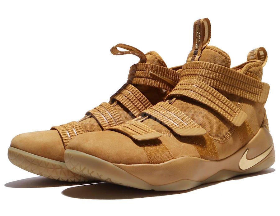 Nike LeBron Soldier 11 Wheat Release Date