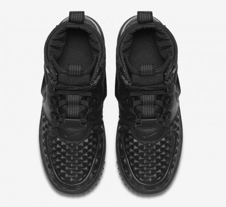 Nike Lunar Force 1 Duckboot 2017 Triple Black 922807-001 | SneakerFiles
