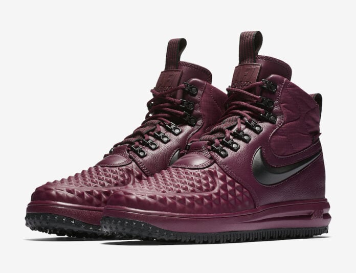 lunar force 1 duckboot burgundy