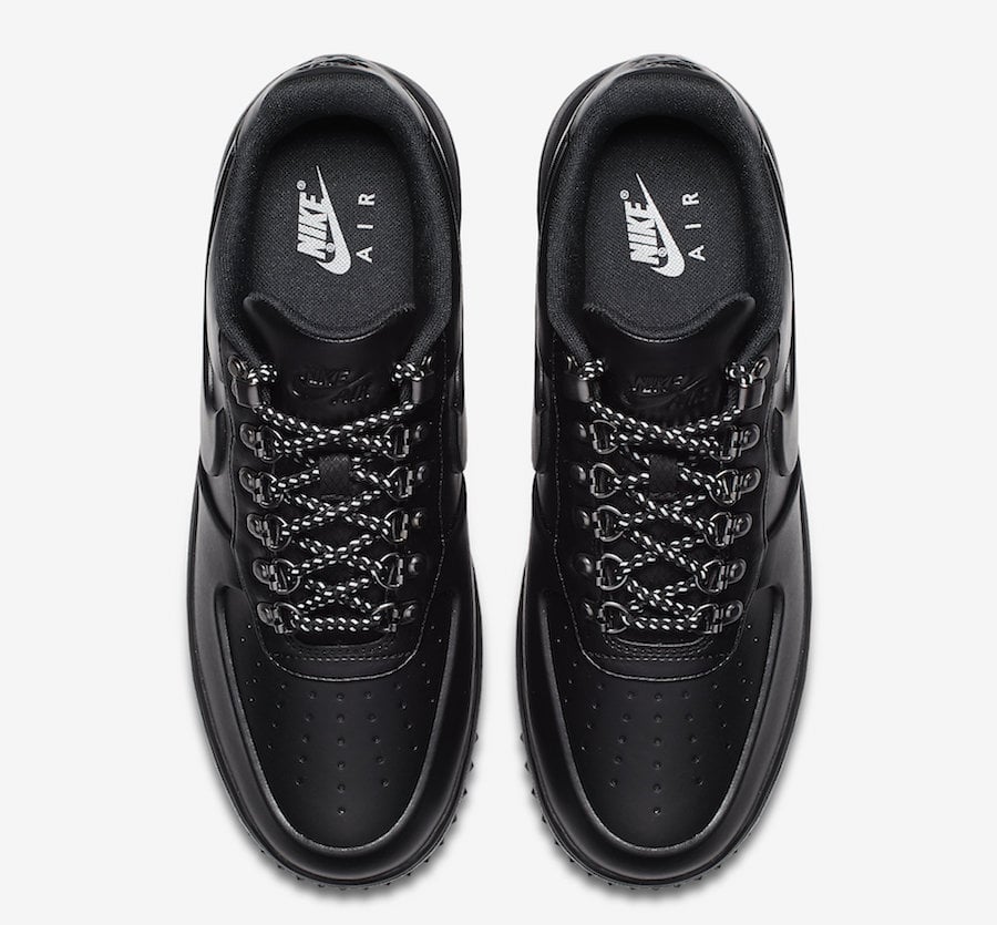 Nike Lunar Force 1 Duckboot Low Triple Black Release Date