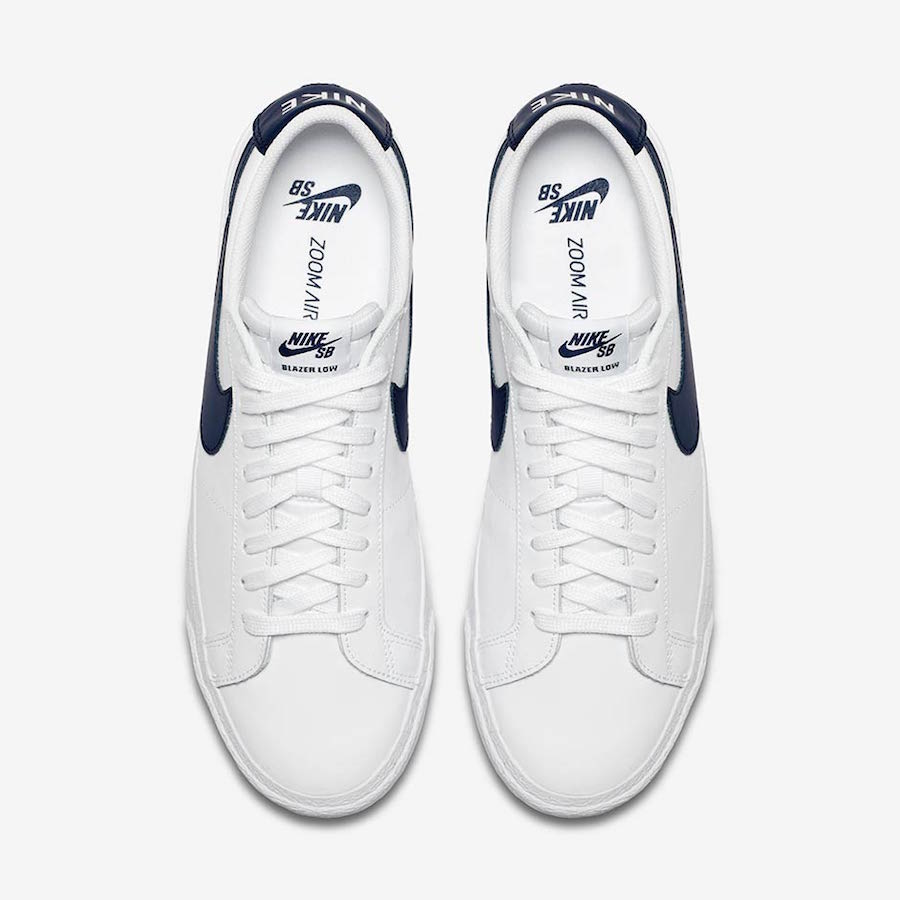 Nike SB Blazer Low White Obsidian