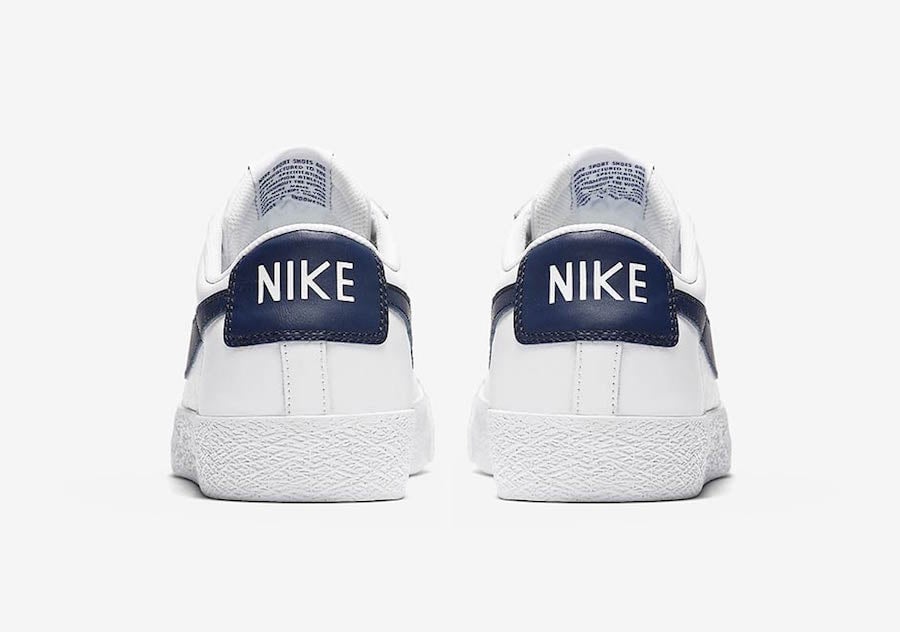 Nike SB Blazer Low White Obsidian