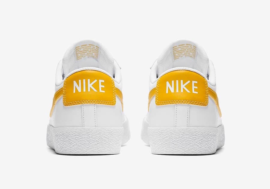 Nike SB Blazer Low White Yellow
