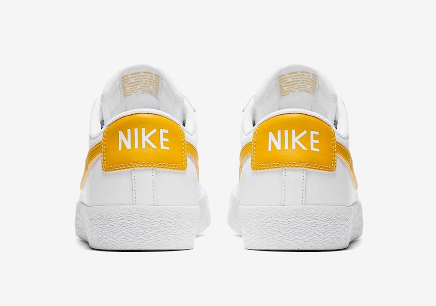 Nike SB Blazer Low White Yellow