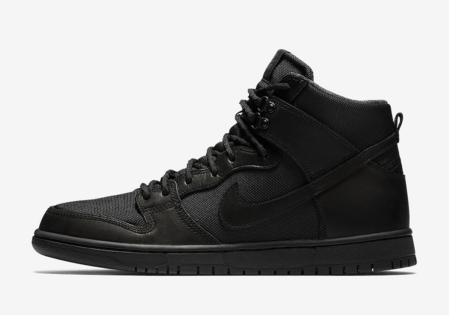 Nike SB Dunk High Triple Black Release Date