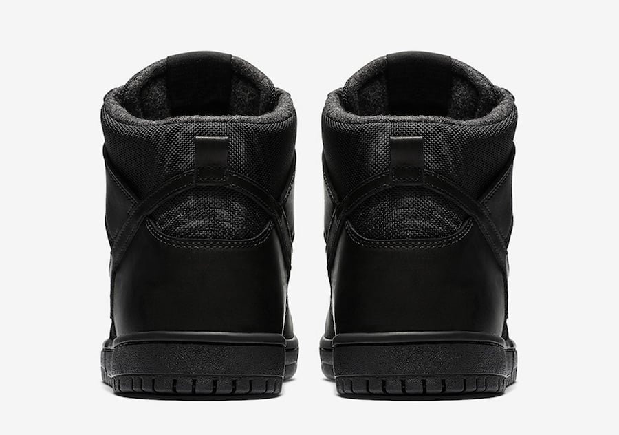 Nike SB Dunk High Triple Black Release Date