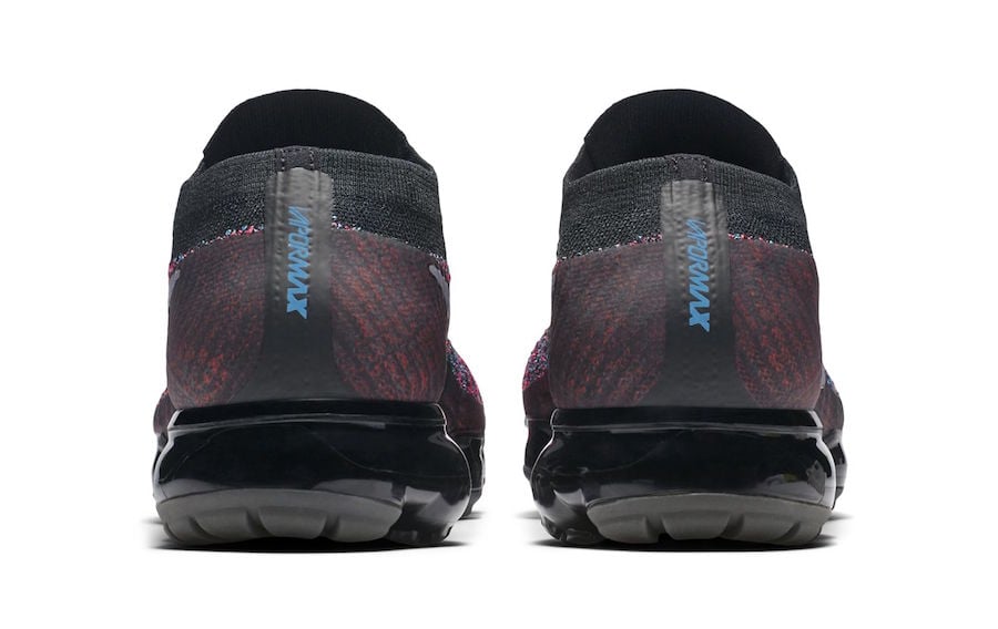Nike VaporMax Black Pink Blue Multi-Color