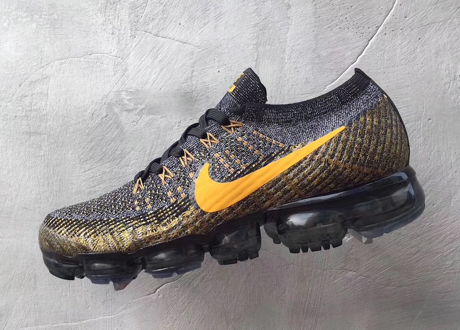 Nike Air VaporMax Grey Yellow 