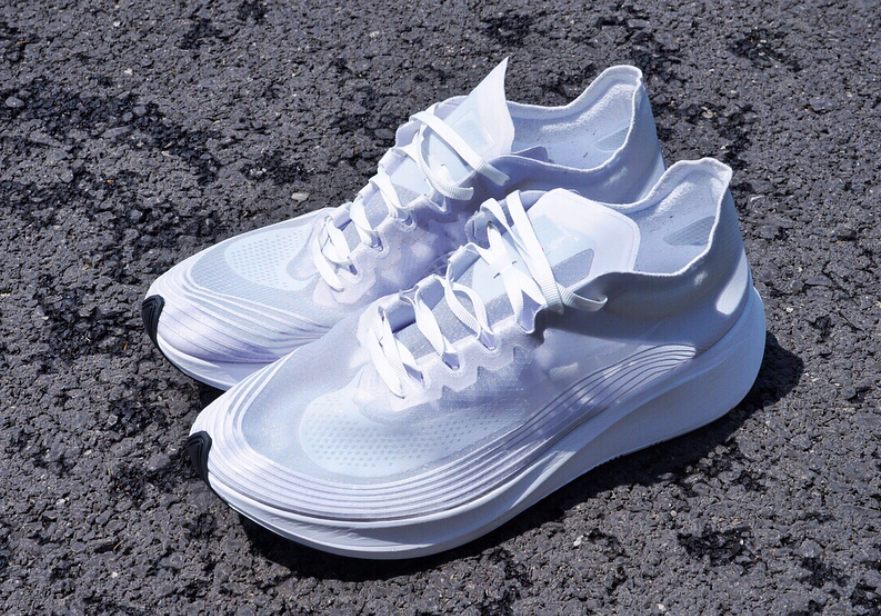 Nike Zoom Fly SP Triple White Release 