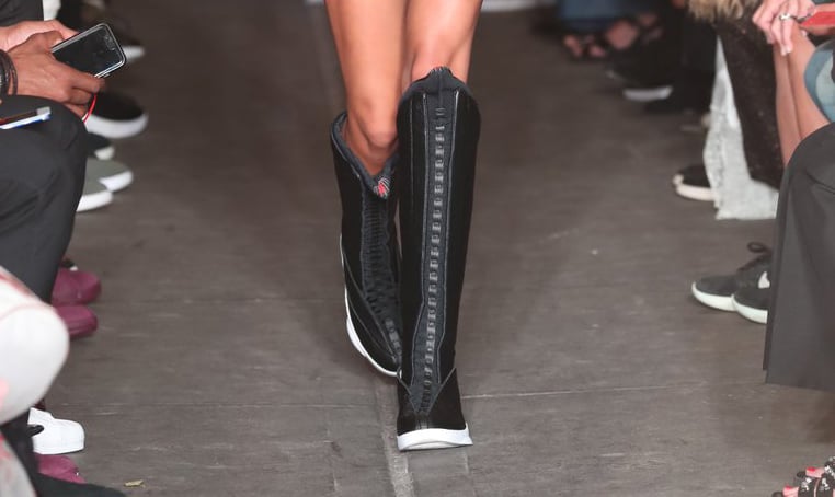 PSNY Showcases the Air Jordan 15 Knee High Boots at Their Fashion Show