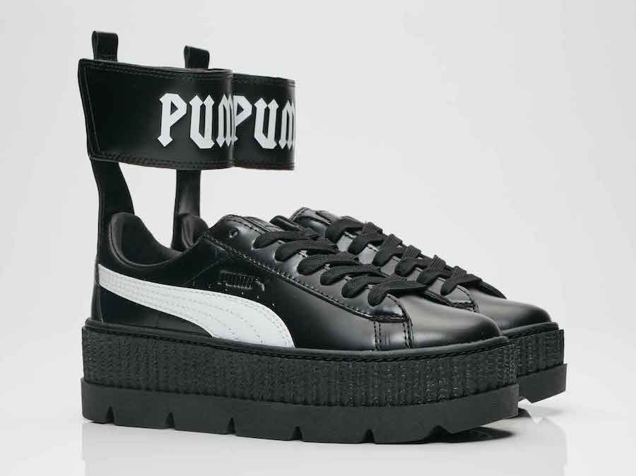 Puma Sandal Black | Rihanna Fenty Dark Shadow - Fenty Puma Sandal Women s Espadrilles Drizzle Bay - IetpShops