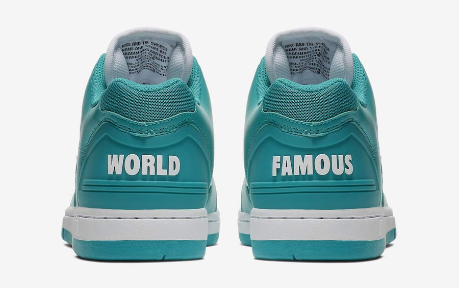 Supreme Nike SB Air Force 2 AA0871-313 Teal