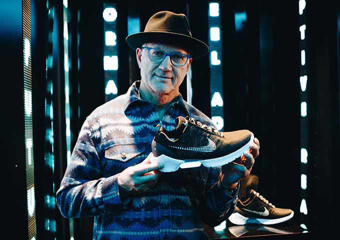 Tinker Hatfield On Making the Nike HyperAdapt 2.0 Basketball Shoe