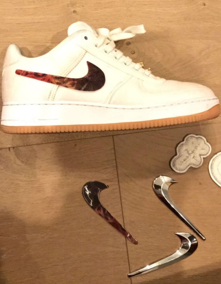 travis scott air force 1 grade school