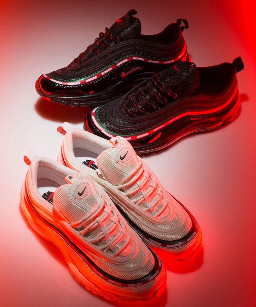 nike air max 97 undefeated bianche