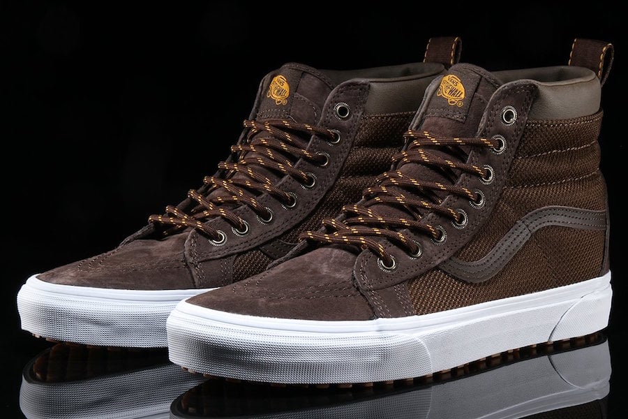 vans mte leather brown