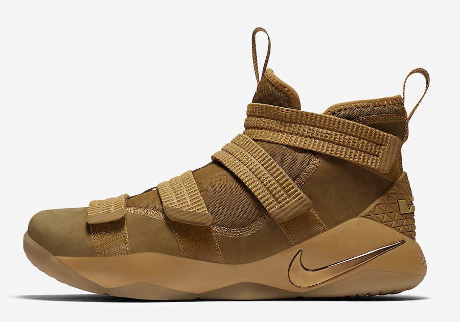 Wheat Nike LeBron Soldier 11 897647-700