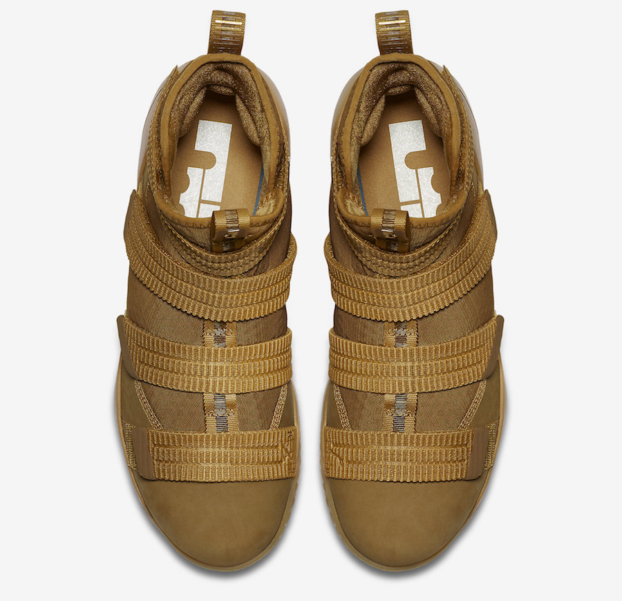 Wheat Nike LeBron Soldier 11 897647-700