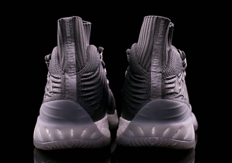 adidas Crazy Explosive 2017 Primeknit Triple Grey