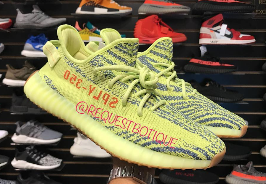 yeezy frozen yellow release