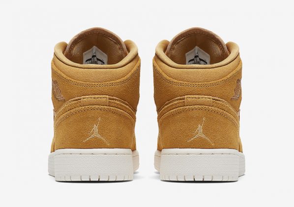 Air Jordan 1 Mid Wheat Golden Harvest 554725-725 | SneakerFiles