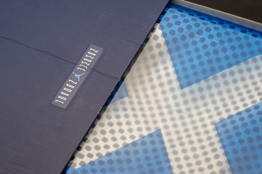 Air Jordan 11 32 Low Win Like 82 North Carolina Blue Pack