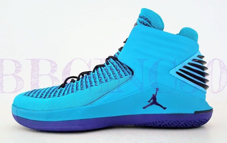 Air Jordan 32 Charlotte Hornets PE