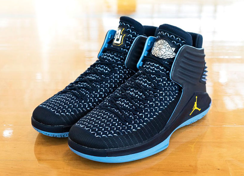 Air Jordan 32 Marquette Georgetown PE