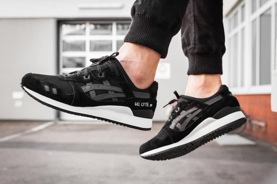 Asics Gel Lyte III Black White