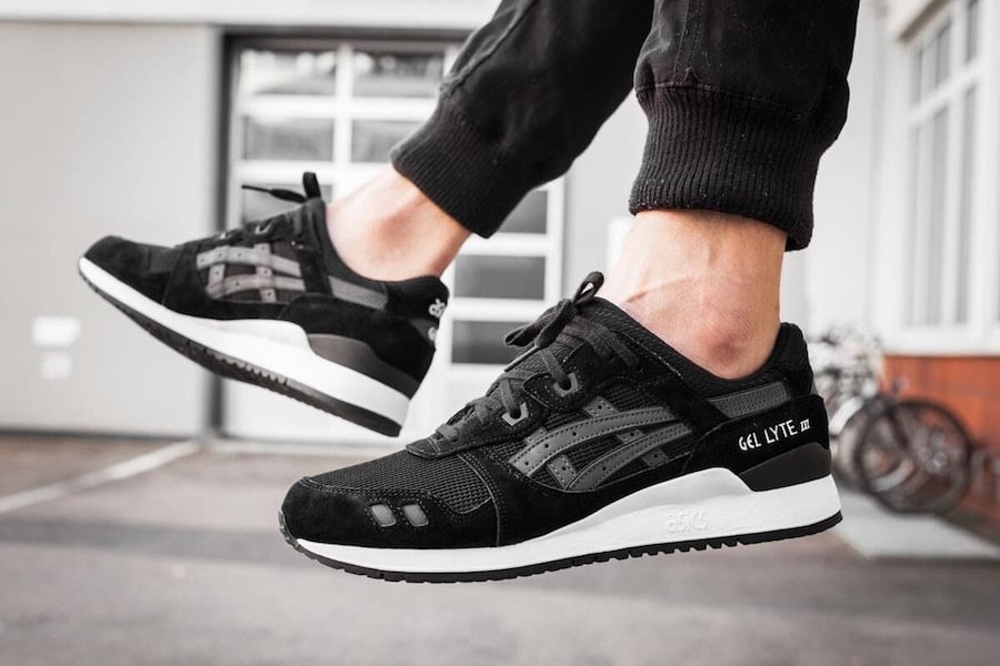 Asics Gel Lyte III Black White