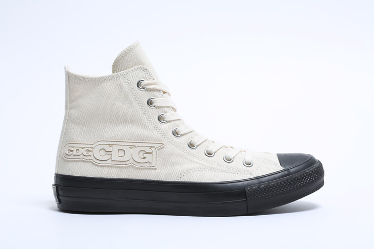 COMME des Garcons Converse Chuck Taylor Black White Pack