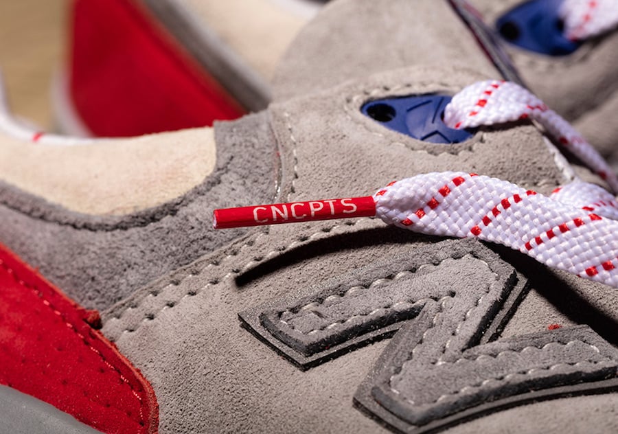Concepts New Balance 999 Hyannis Red Alternate