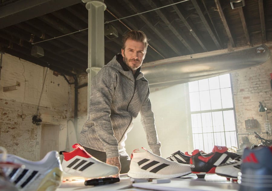 David Beckham adidas Soccer Predator Accelerator Collection