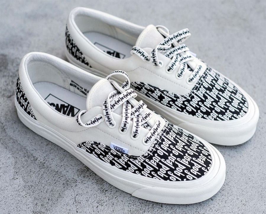 Fear of God Vans Holiday 2017 Release Date